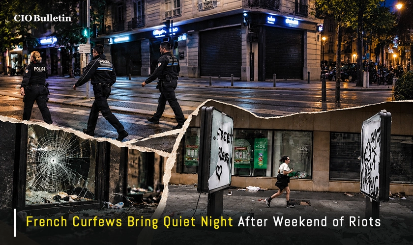 French Curfews Restore Calm After Riots 